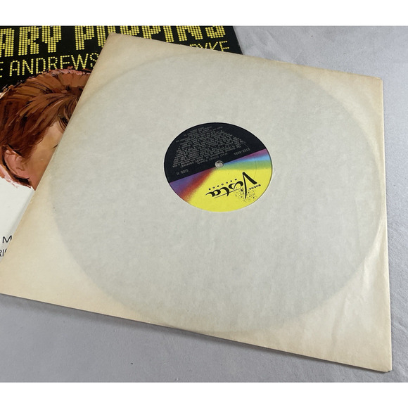 Walt Disney Mary Poppins Original Cast Soundtrack 1964 Vtg Vinyl LP Record Album - Picture 10 of 12